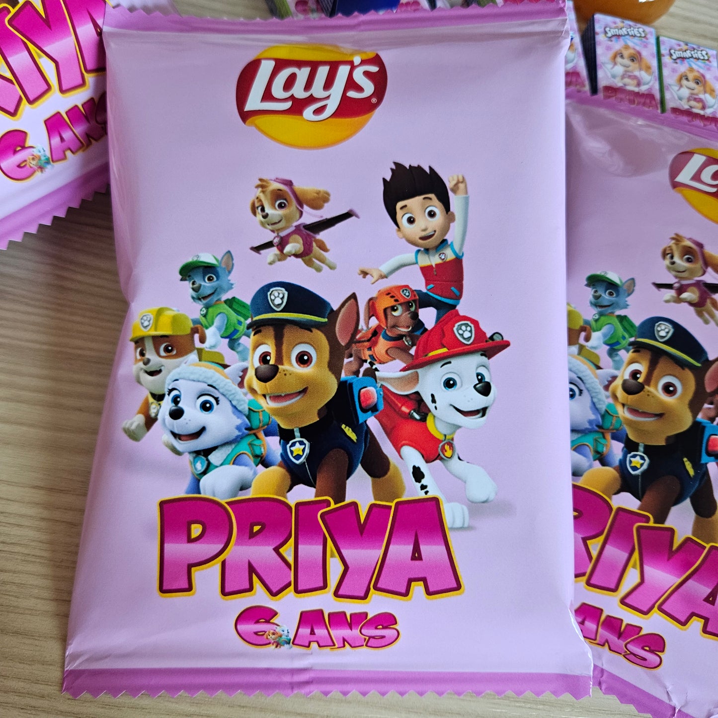 THEME PAT PATROUILLE ROSE