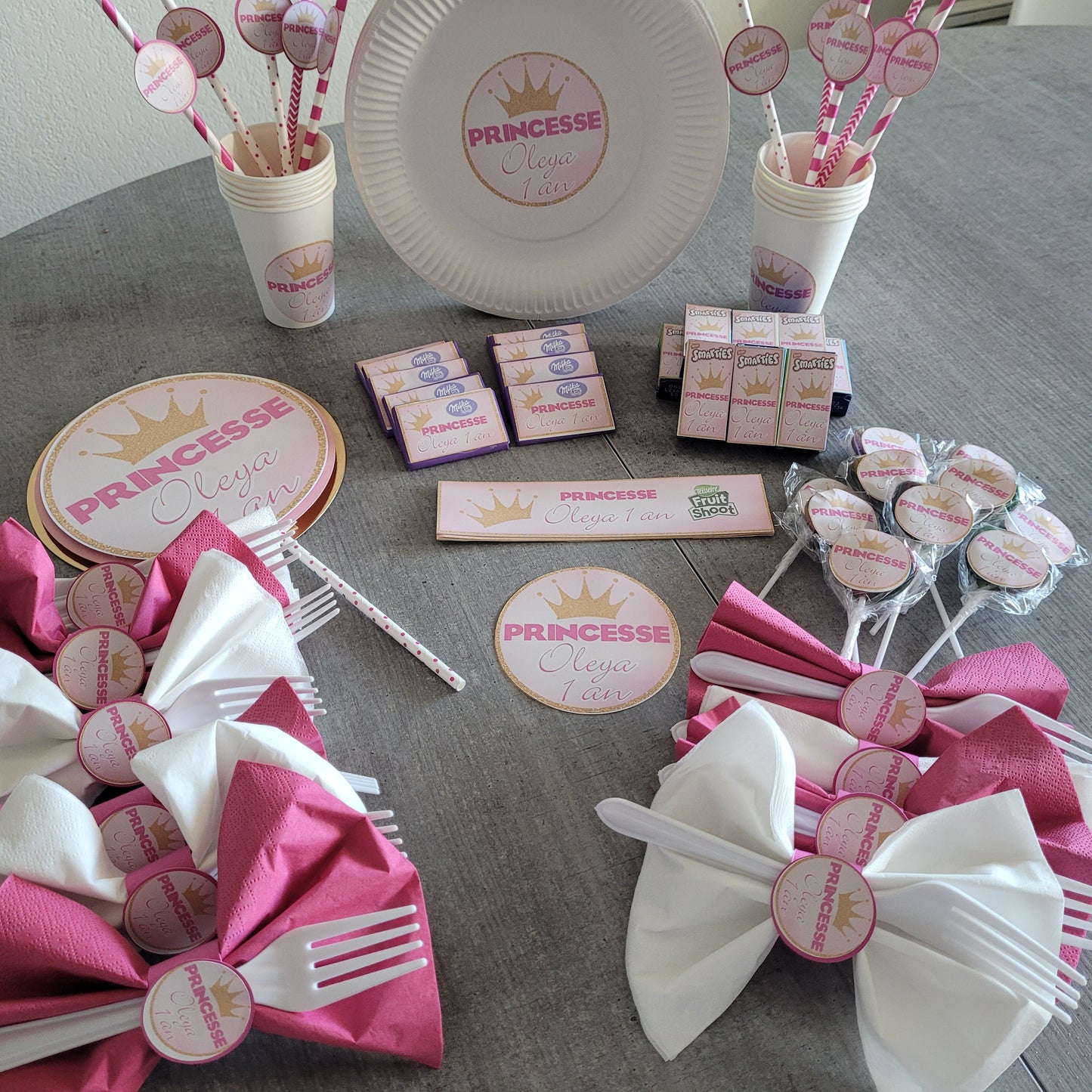 THEME PRINCESSE COURONNE