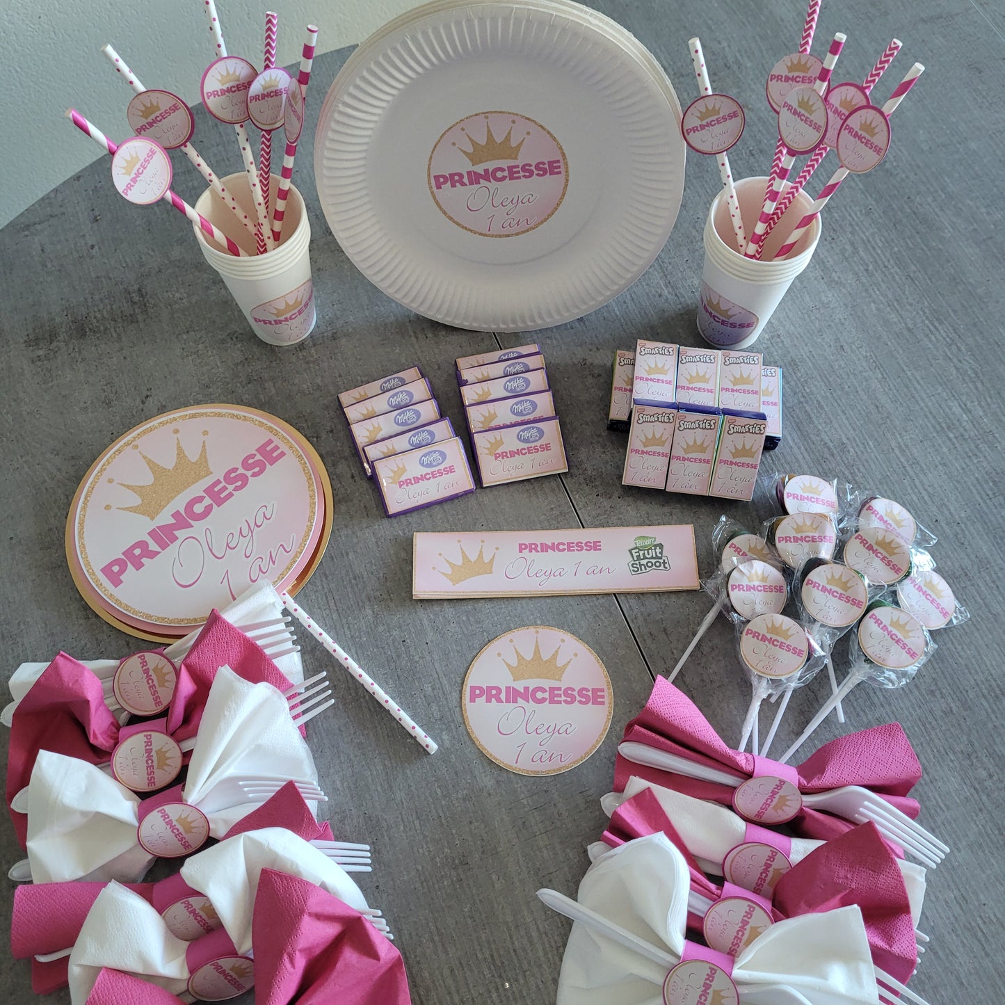THEME PRINCESSE COURONNE