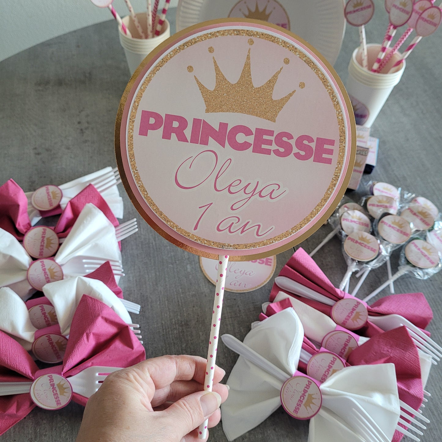 THEME PRINCESSE COURONNE