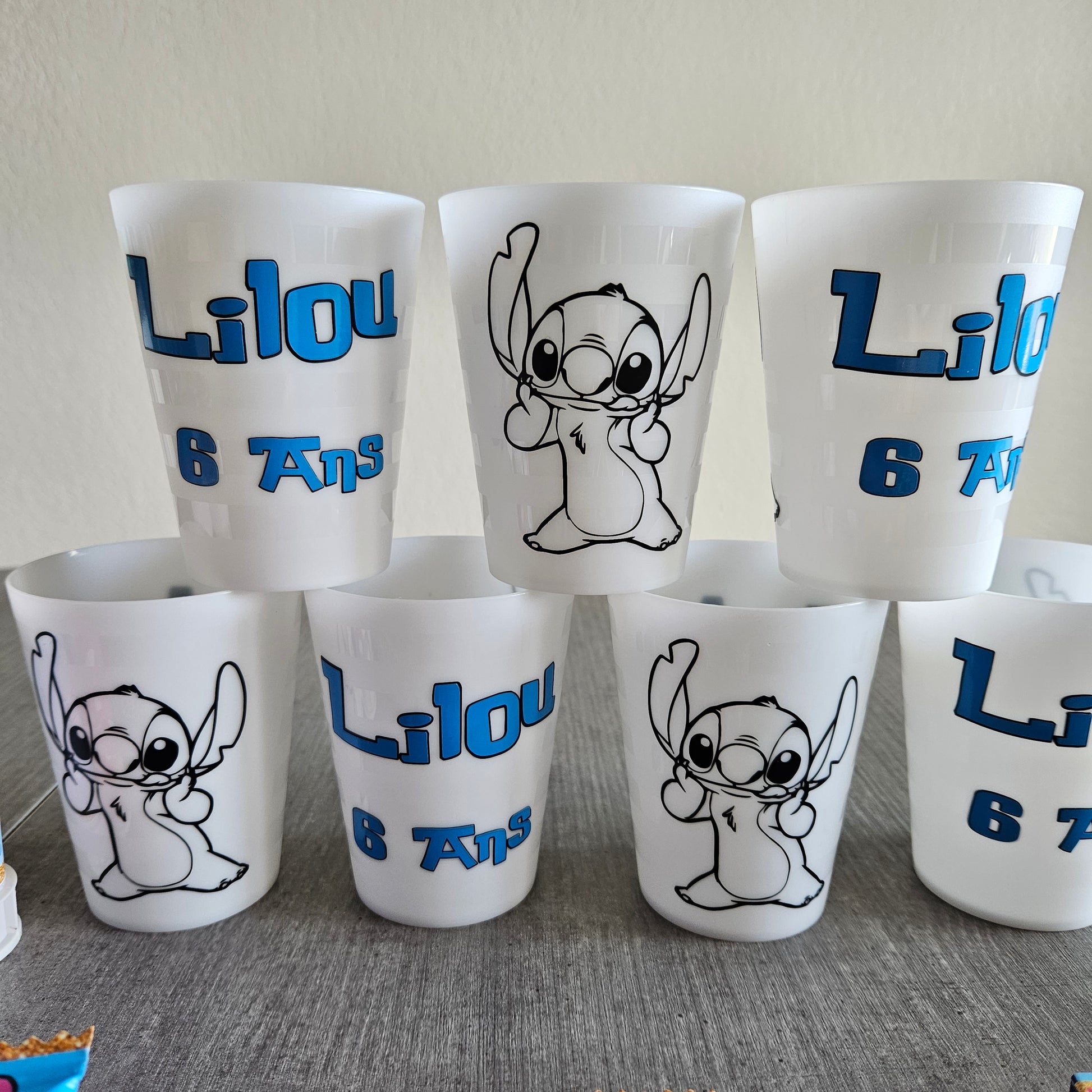 Lilo Stitch – ensemble de vaisselle jetable, décorations d
